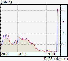Stock Chart of Burning Rock Biotech Limited