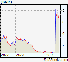 Stock Chart of Burning Rock Biotech Limited